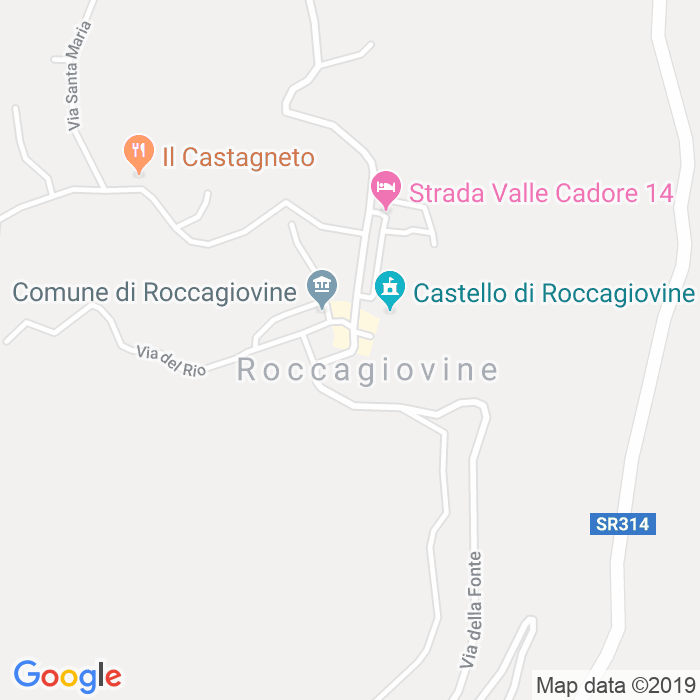 CAP di Roccagiovine in Roma
