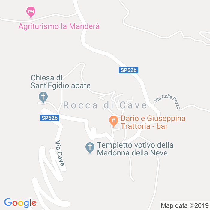 CAP di Rocca Di Cave in Roma