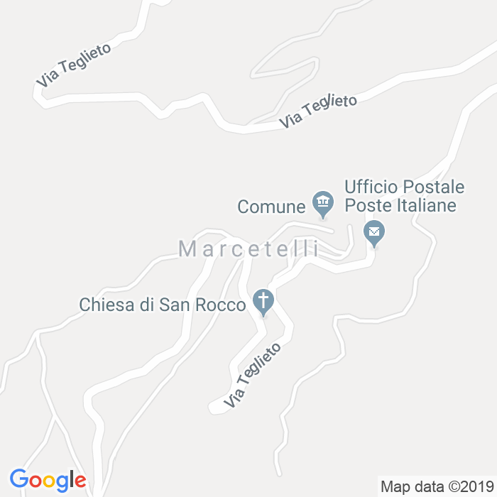 CAP di Marcetelli in Rieti