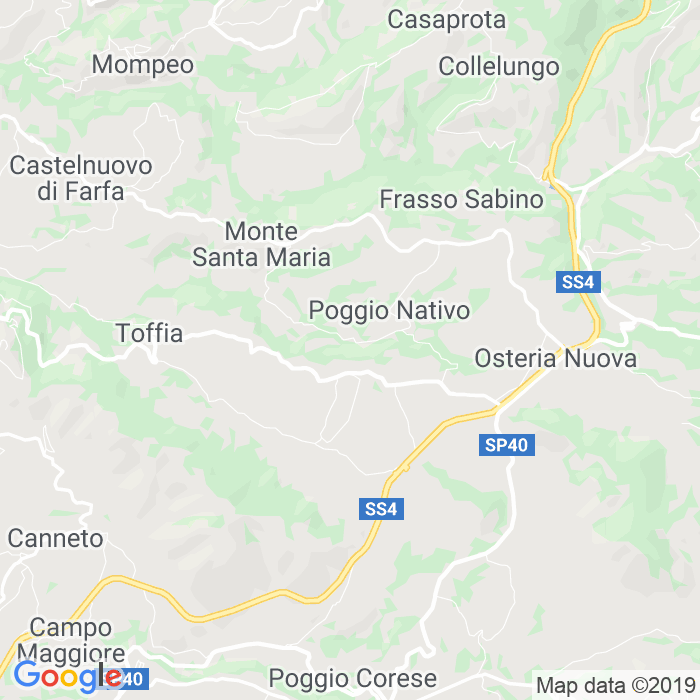 CAP di Poggio Nativo in Rieti