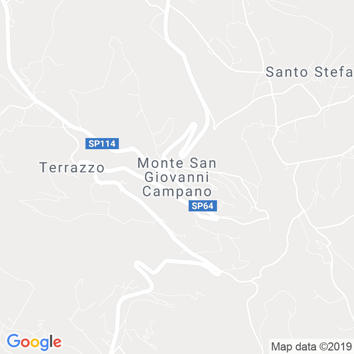 CAP di Monte San Giovanni Campano in Frosinone
