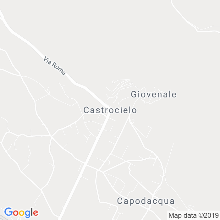 CAP di Castrocielo in Frosinone