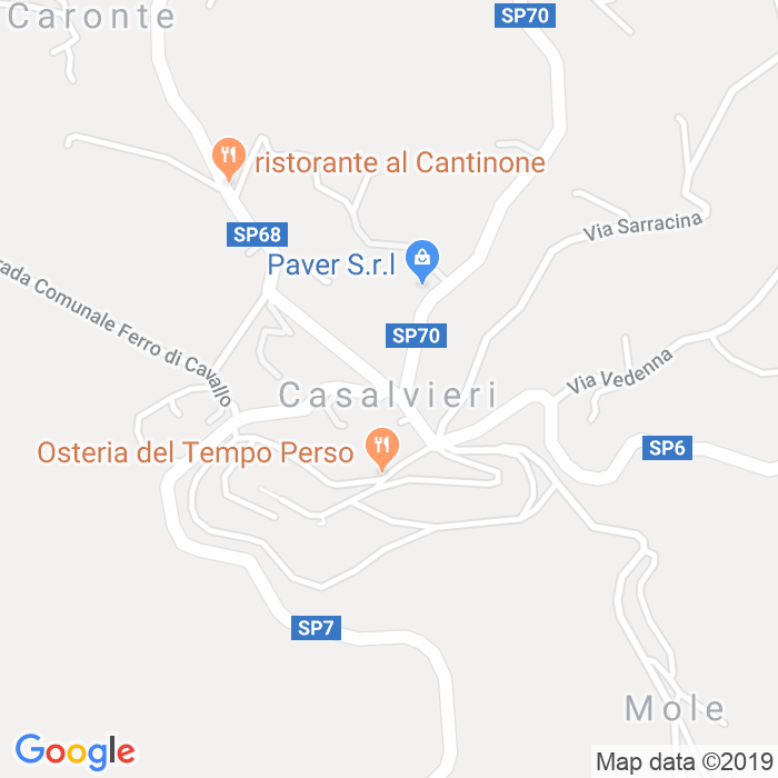 CAP di Casalvieri in Frosinone