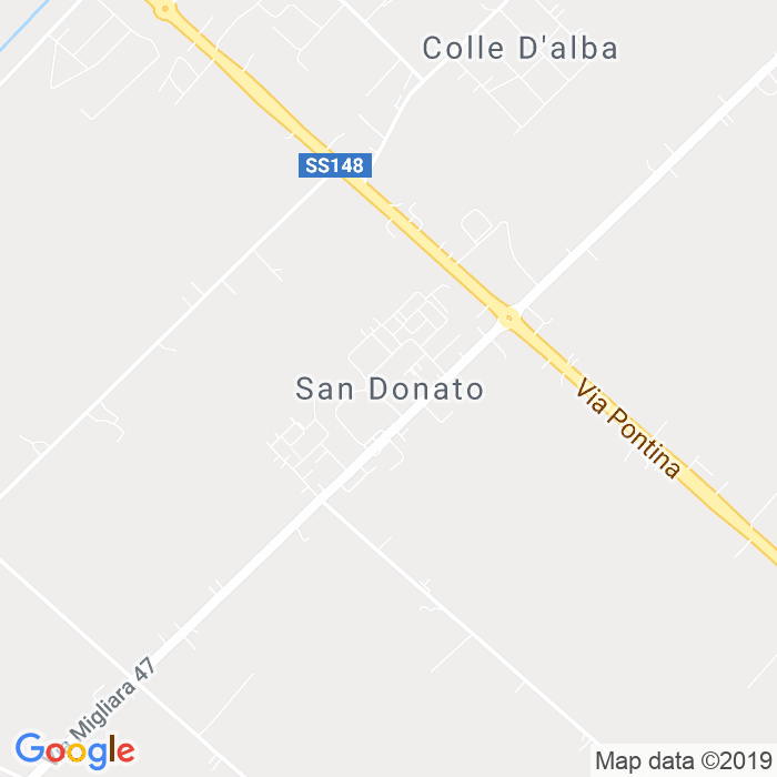 CAP di Borgo San Donato a Sabaudia