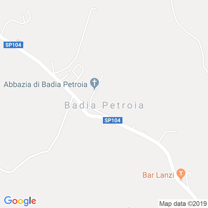 CAP di Badia Petroia (Petroia) a Citta'Di Castello
