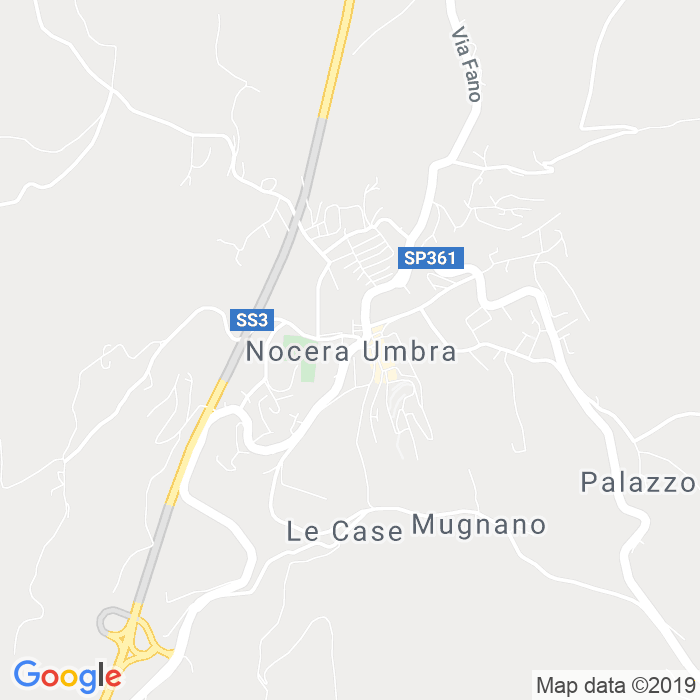 CAP di Nocera Umbra in Perugia