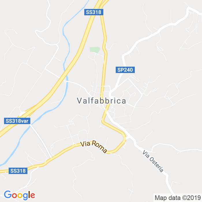 CAP di Valfabbrica in Perugia