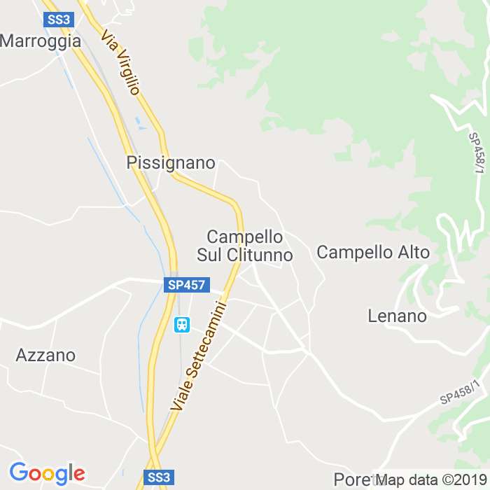 CAP di Campello Sul Clitunno in Perugia