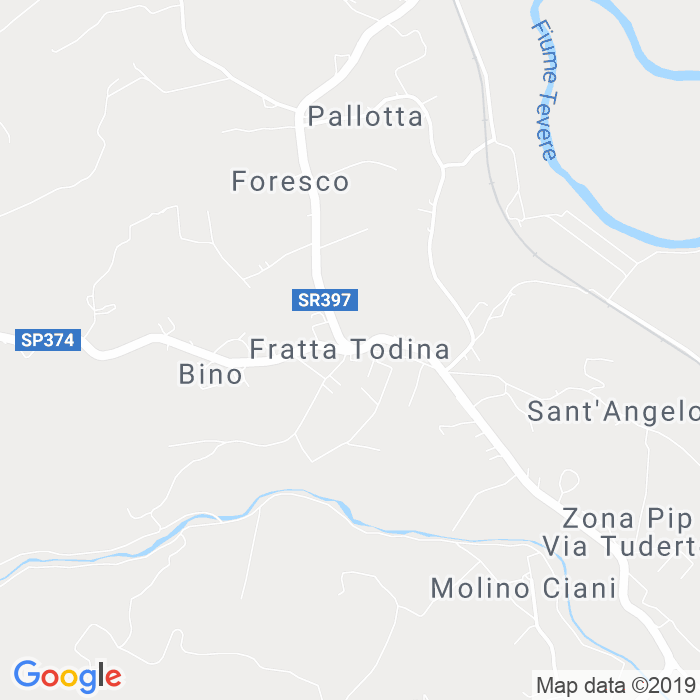 CAP di Fratta Todina in Perugia