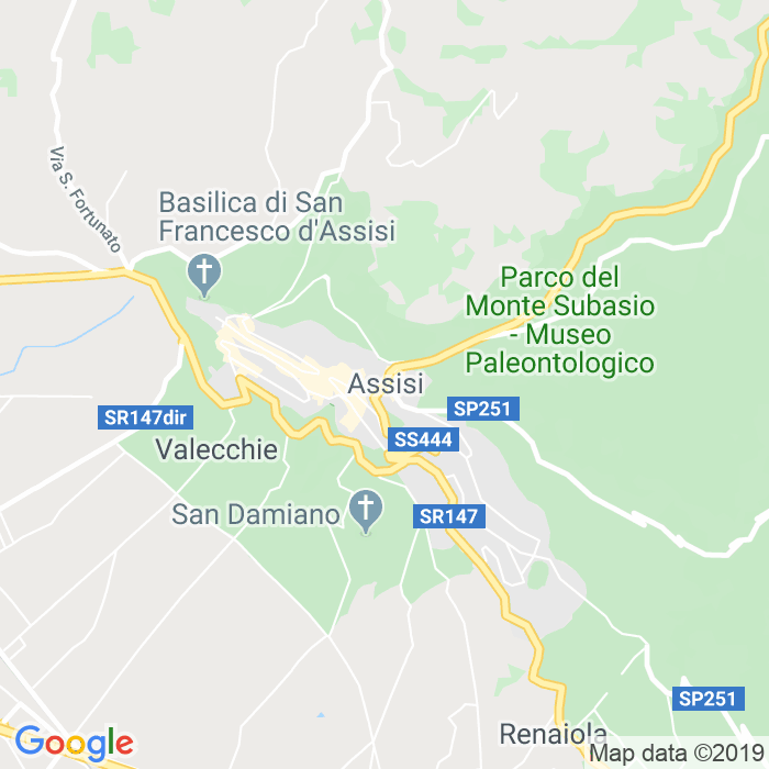 CAP di Assisi in Perugia