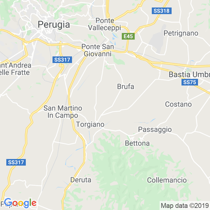 CAP di Torgiano in Perugia
