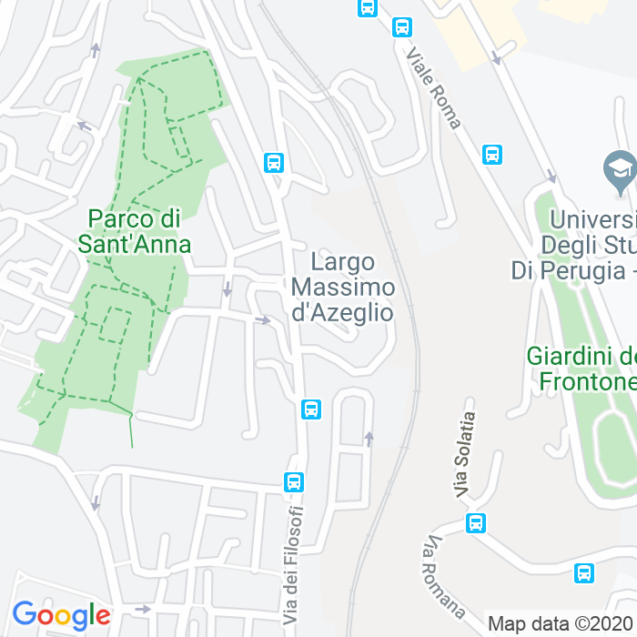 CAP di Largo Massimo D'Azeglio a Perugia
