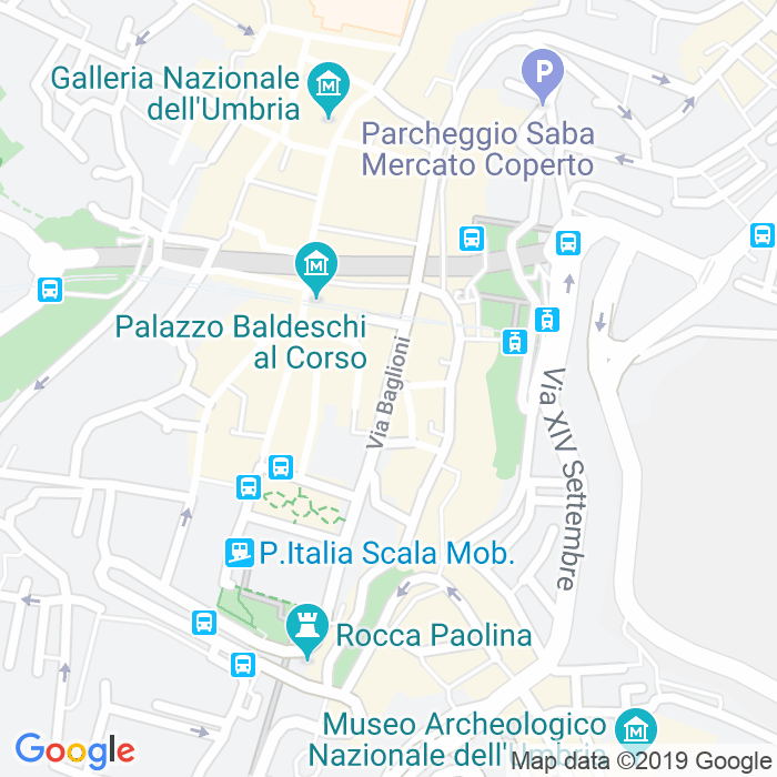 CAP di Via Baglioni a Perugia