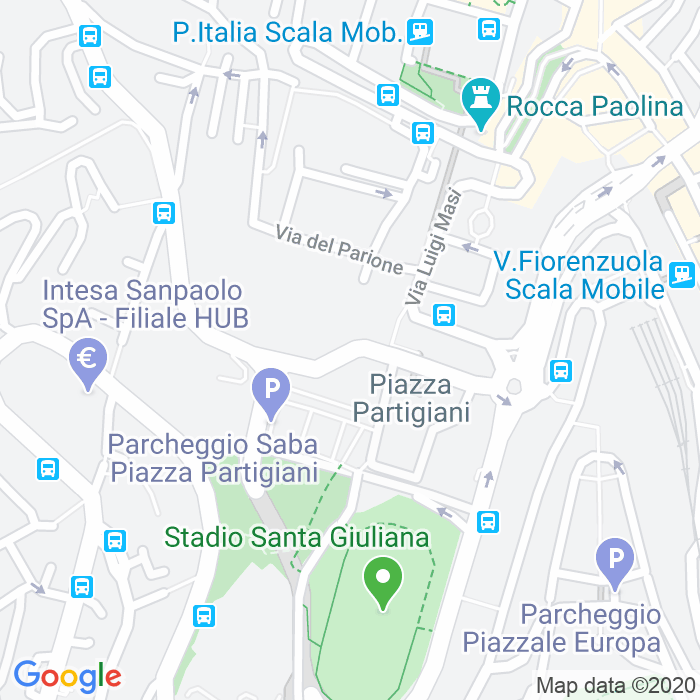 CAP di Via Fiorenzo Di Lorenzo a Perugia