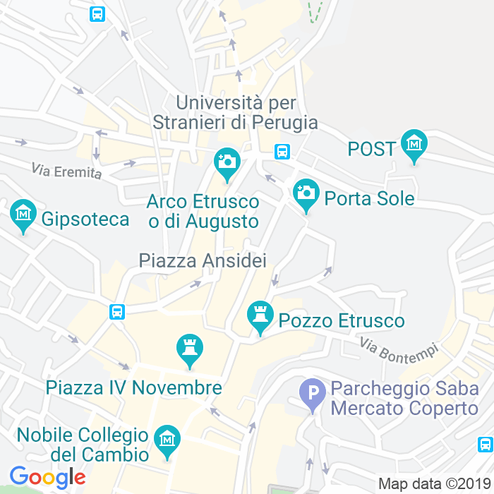 CAP di Piazza Alfani a Perugia