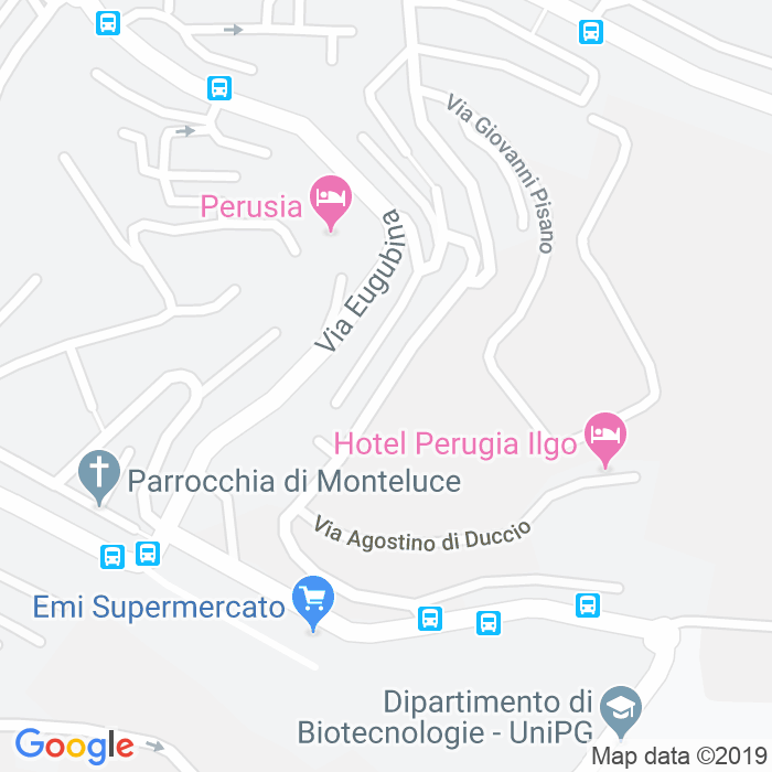 CAP di Via Agostino Di Duccio a Perugia
