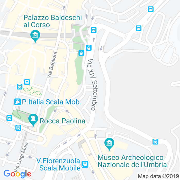 CAP di Via Bottinelli a Perugia