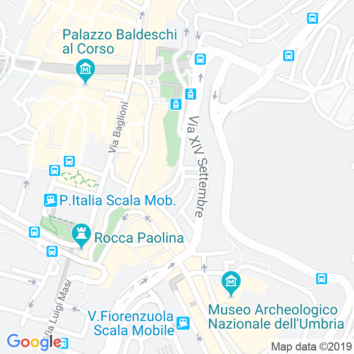 CAP di Via Campo Battaglia a Perugia