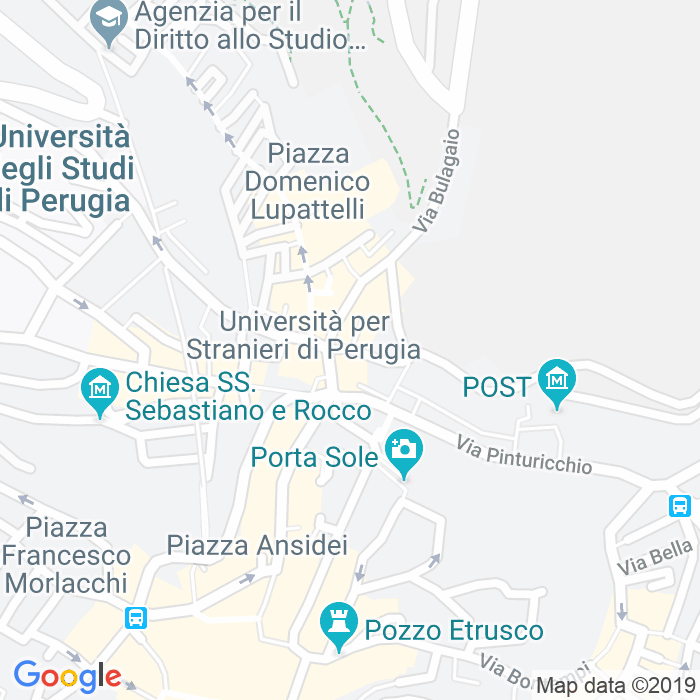 CAP di Via Degli Scortici a Perugia