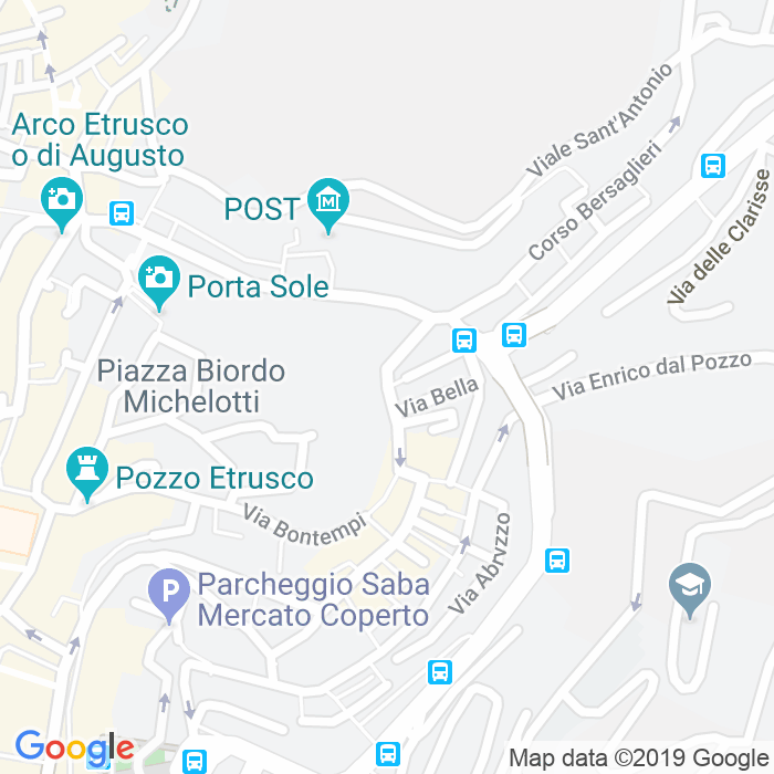 CAP di Via Del Roscetto a Perugia