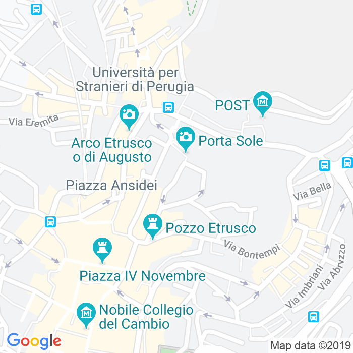 CAP di Via Delle Prome a Perugia