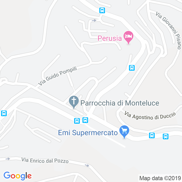 CAP di Via Fra'Bevignate a Perugia