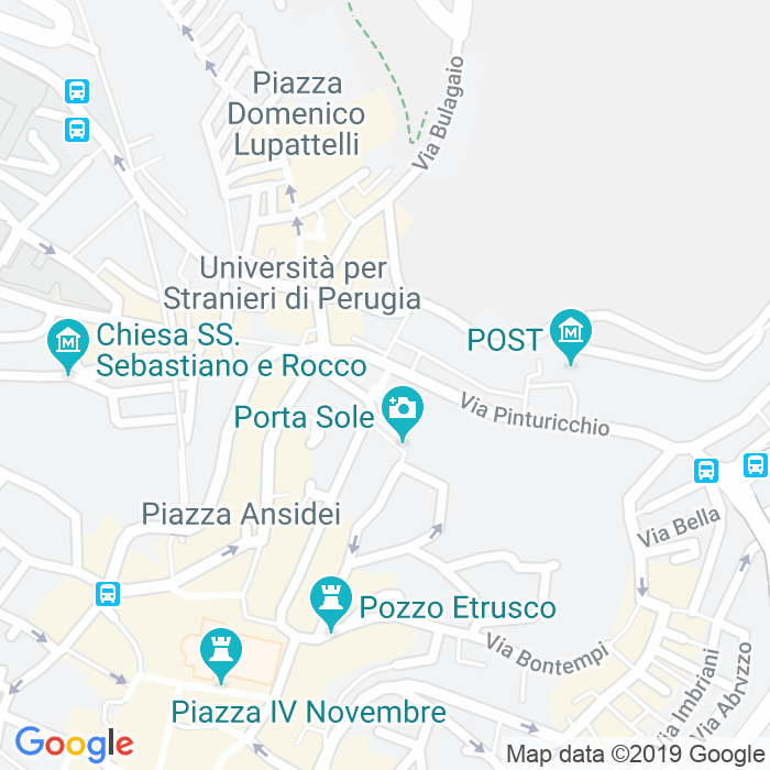 CAP di Via Scoscesa a Perugia