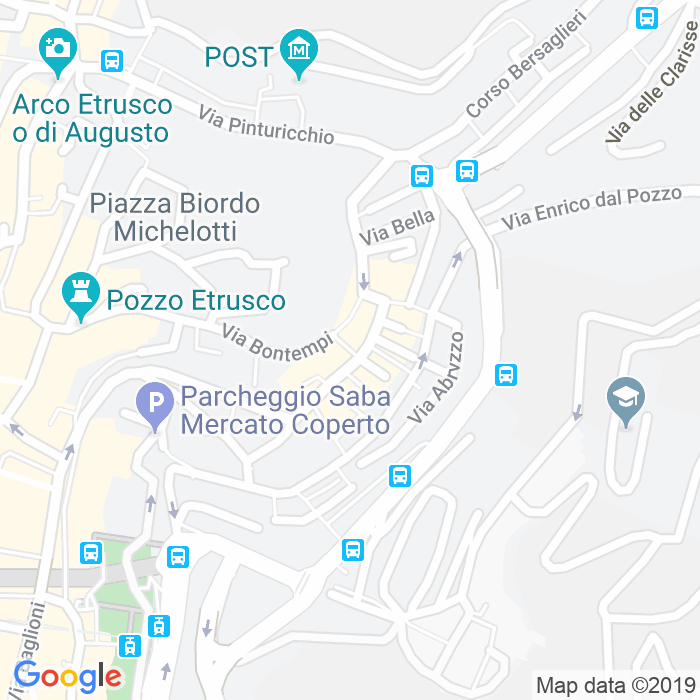 CAP di Via Sdrucciola a Perugia