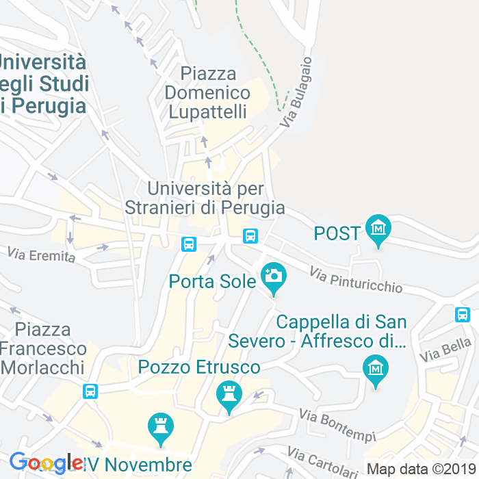 CAP di Piazza Fortebraccio a Perugia
