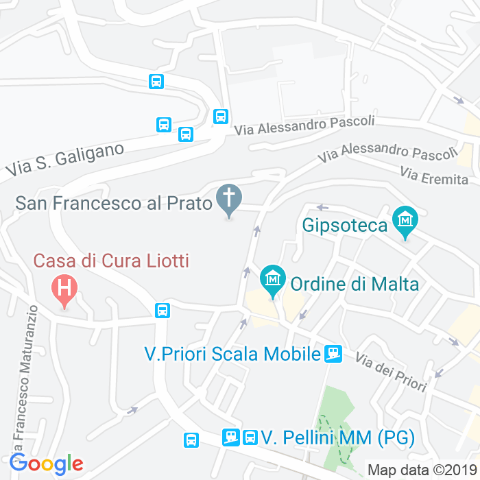 CAP di Piazza San Francesco a Perugia
