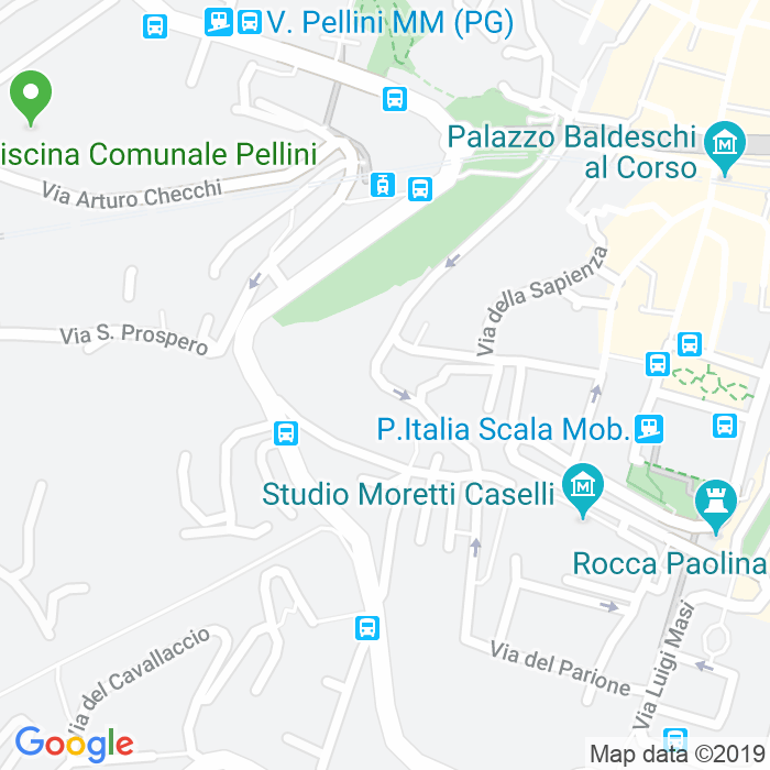 CAP di Via Annibale Mariotti a Perugia