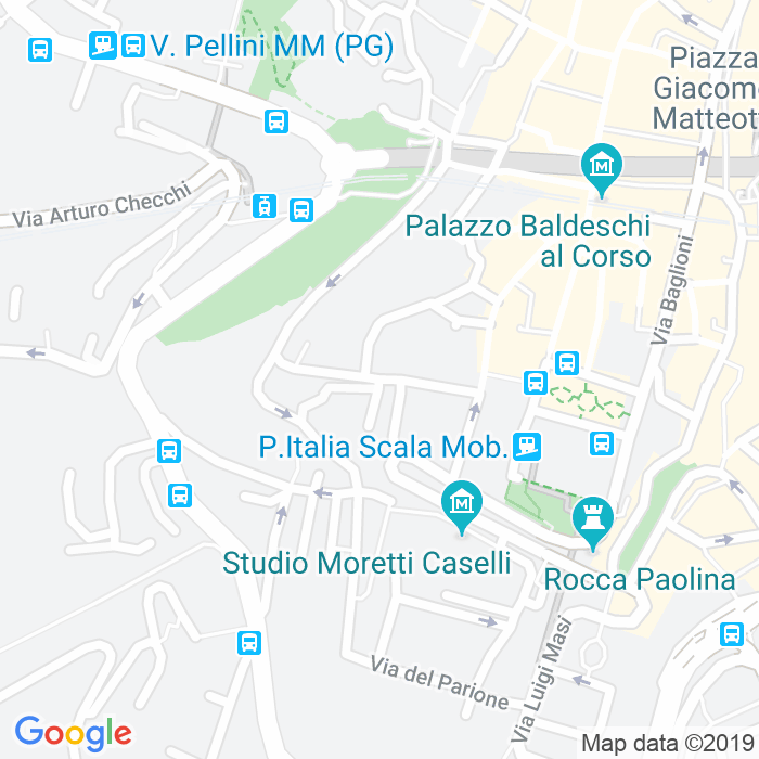 CAP di Via Cesare Caporali a Perugia