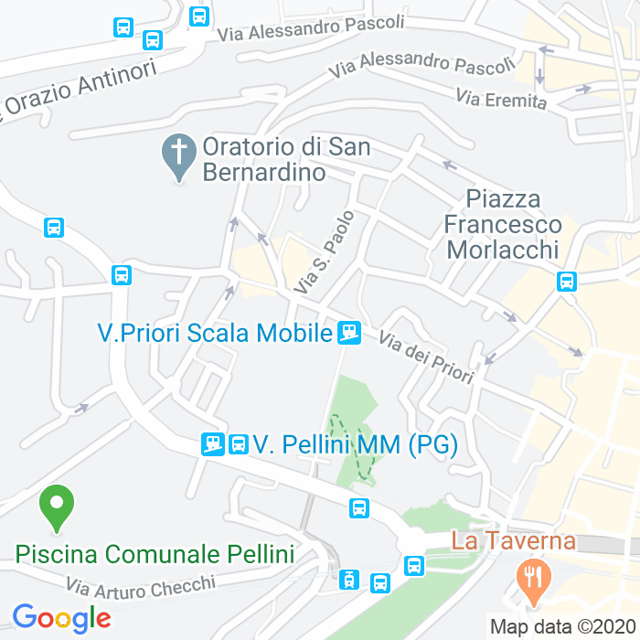CAP di Via Degli Sciri a Perugia