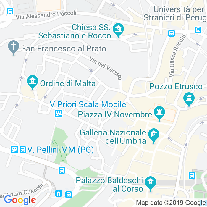 CAP di Via Degli Uffici a Perugia