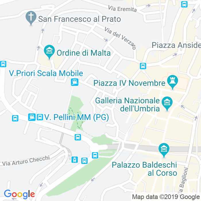 CAP di Via Dei Gatti a Perugia