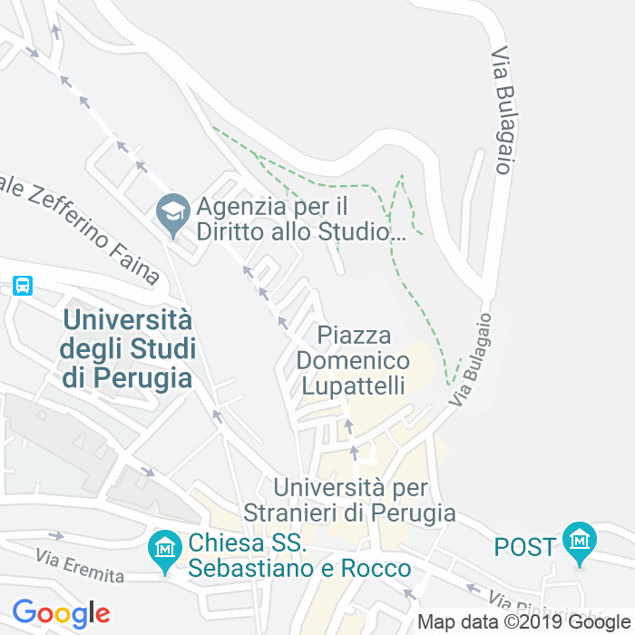 CAP di Via Dei Martelli a Perugia