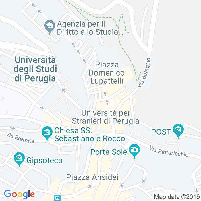 CAP di Via Dei Tornitori a Perugia