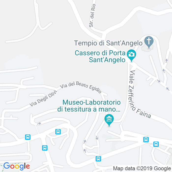 CAP di Via Del Beato Egidio a Perugia