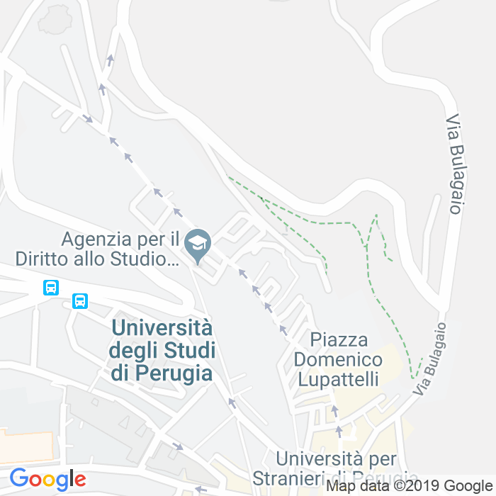 CAP di Via Del Canerino a Perugia