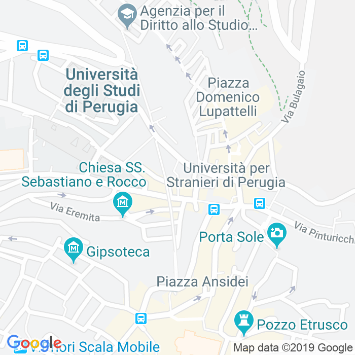 CAP di Via Del Poeta a Perugia