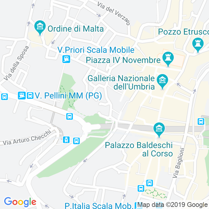 CAP di Via Del Silenzio a Perugia