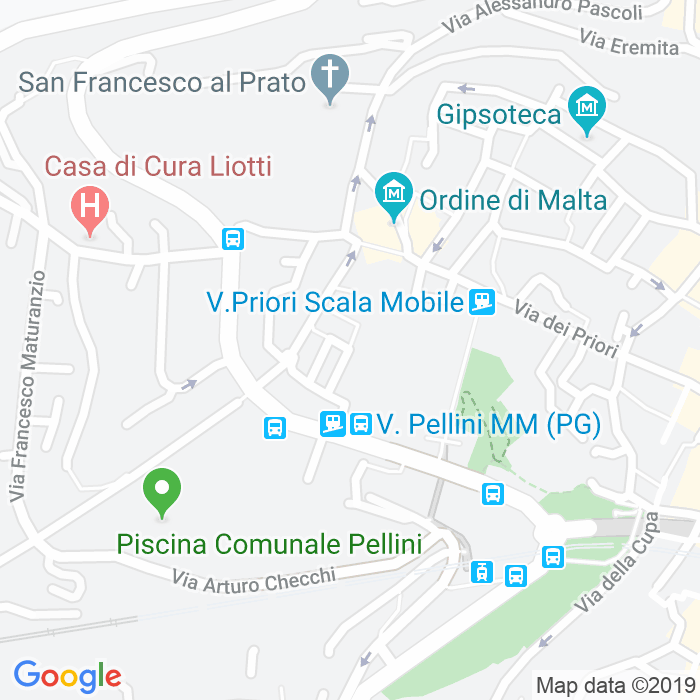CAP di Via Del Tordo a Perugia