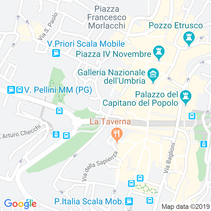 CAP di Via Della Brocca a Perugia
