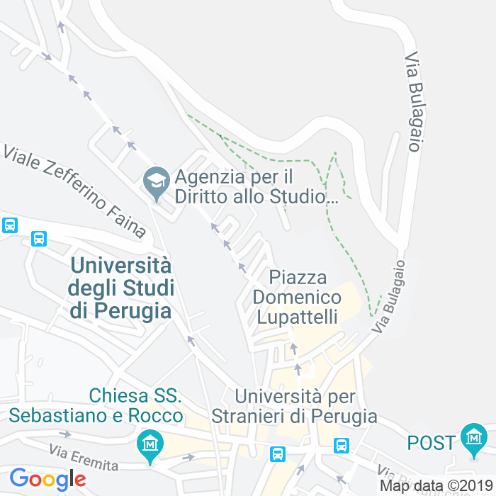 CAP di Via Della Cometa a Perugia