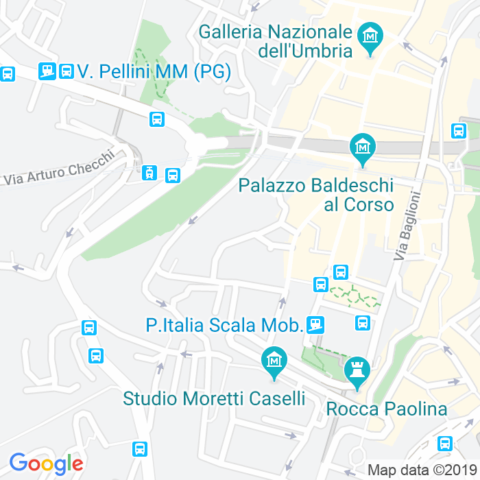 CAP di Via Della Sapienza a Perugia