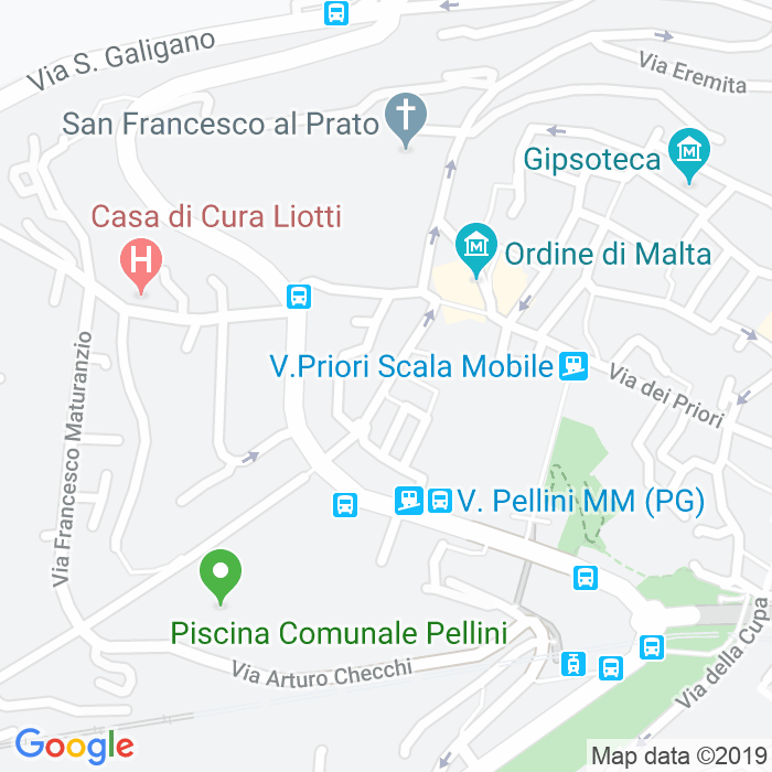 CAP di Via Della Sposa a Perugia