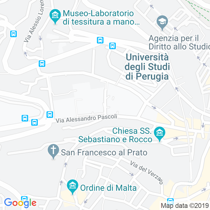 CAP di Via Luigi Vanvitelli a Perugia