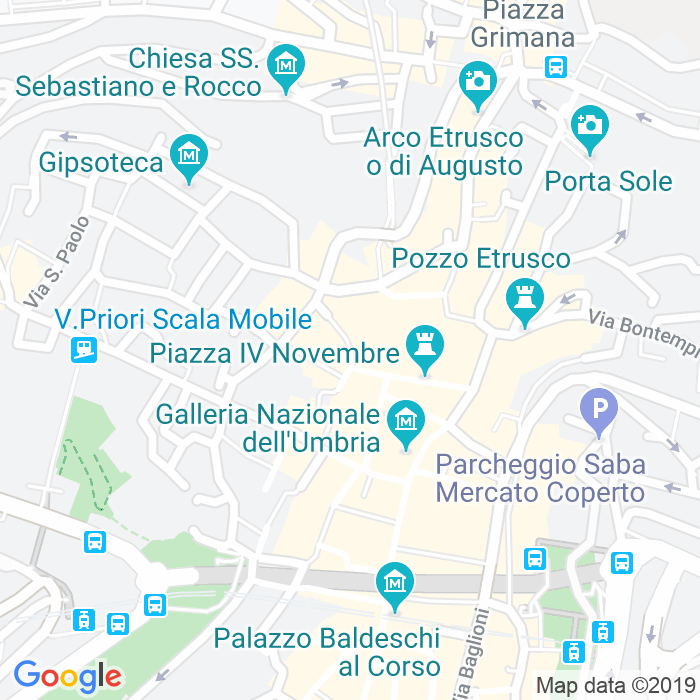 CAP di Via Maesta'Delle Volte a Perugia