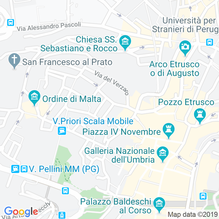 CAP di Via Tiberi a Perugia
