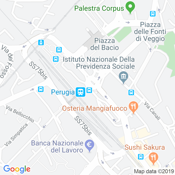 CAP di Piazza Vittorio Veneto a Perugia